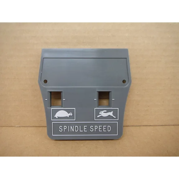 BRIDGEPORT MILL PART, milling machine SPINDLE SPEED PLATE 1182901 M1478