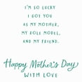 thumbnail image 3 of American Greetings Mother's Day Card for Mom (So Lucky), 3 of 3