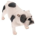 thumbnail image 4 of MLINS  Realistic Tiny Dogs Bulldog Decor Ornament Animal Child White, 4 of 8