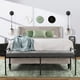 thumbnail image 5 of Cama Pisa Mobica Latte Queen Tapizada en Tela Color Beige, 5 of 5