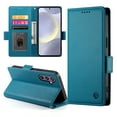 thumbnail image 4 of Designed for Samsung Galaxy S23 FE Wallet Case, with Card Slots Strong Magnetic Closure PU Leather Flip Fold Shockproof Kickstand Durable Purse Flip Case for Samsung Galaxy S23 FE - Blue, 4 of 7