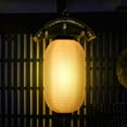 thumbnail image 2 of 2x Japanese Sushi Lantern Restaurant Bar Festival Hanging Decor (B Red), 2 of 7