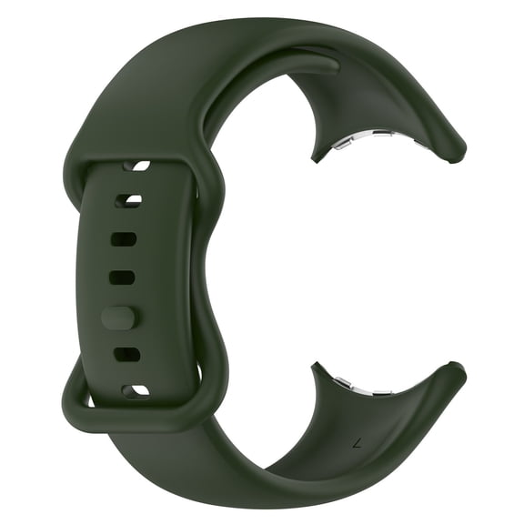 Oliegs Couverture Chauffante en Silicone Exceptionnelle Sport Résistante à la Sueur Bracelet de Montre Uni avec Réglage Pratique et Grand Compatibilité Compatible avec Montre Intelligente Chocolat