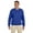 Deep Royal, variant on Hanes Adult 9.7 oz. Ultimate Cotton 90/10 Fleece Crew - F260