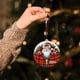 thumbnail image 4 of Adornos colgantes navideños, decoraciones navideñas, regalos navideños Papá Noel acrílico colgante decoración navideña impresión plana 2D adornos colgantes navideños un colgante, 4 of 7