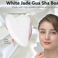 thumbnail image 3 of Scenic Beauty Heart Shaped Natural Jade Stone Massage Tool for Body, 3 of 7