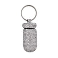 thumbnail image 2 of Mini pastillero Sunnimix Botella Llavero Aluminio Blanco Caso Llavero, 2 of 8