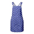 thumbnail image 2 of Shinyii Summer Girls Polka Dots Jumper Dress Casual Adjustable Pinafore Dress, Sizes 4-13, 2 of 6