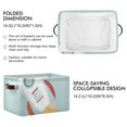thumbnail image 3 of Rockets in Green Storage Bins Baskets With Handles Storage Box Clothes Organizer Organization Toys, 3 of 7