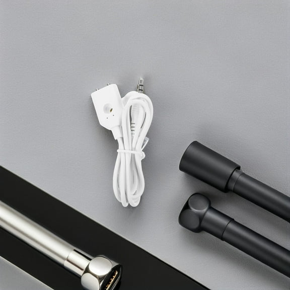 Masteelf Smart Water Leak Detector with High Sensitivity for Home Use Plastic White Easy Installation