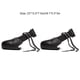 thumbnail image 4 of Minnieouse Cubierta de zapatos de seguridad con punta de PU, fácil de limpiar, impermeable, antideslizante, Universal, puntera protectora Accesorios de calzado, 4 of 6