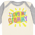 thumbnail image 4 of Inktastic I Love my Grammy- sun and rainbow letters Boys or Girls Long Sleeve Baby Bodysuit, 4 of 5