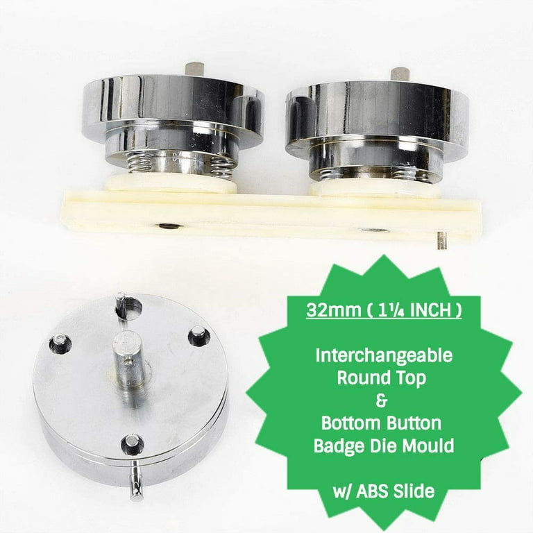 Button Badge Machine 32 Mm – 1 Pressing Machine + 32 mm Mould – Abhishek  Products