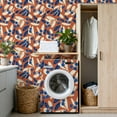 thumbnail image 4 of Peel and Stick Wallpaper 17.7in x 9.8ft Blueberry Olive Leaf Terracotta Contact Paper Vinyl Self-Adhesive Removable Wall Paper for Bedroom Nursery Bathroom Renter Friendly, 4 of 8