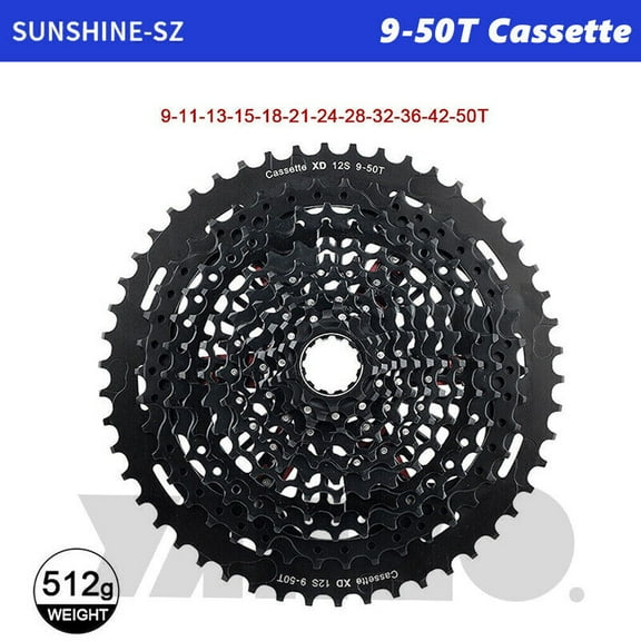 Sunshine 12 Speed XD Hub Cassette 9-50T 10-50/52T Fits Sram XD SX NX GX EAGLE Freewheel
