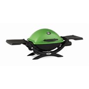 Weber Q 1200 1-Burner Propane Gas Portable Grill, Green