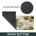thumbnail image 7 of Kitchen Rugs and Mats Non Skid Washable Sunflower Wood Colored Flowers Kitchen Mat and Rug Set,Floor Cushion Waterproof Rug,Rubber Backed Area Rugs for Kitchen Laundry, 7 of 7