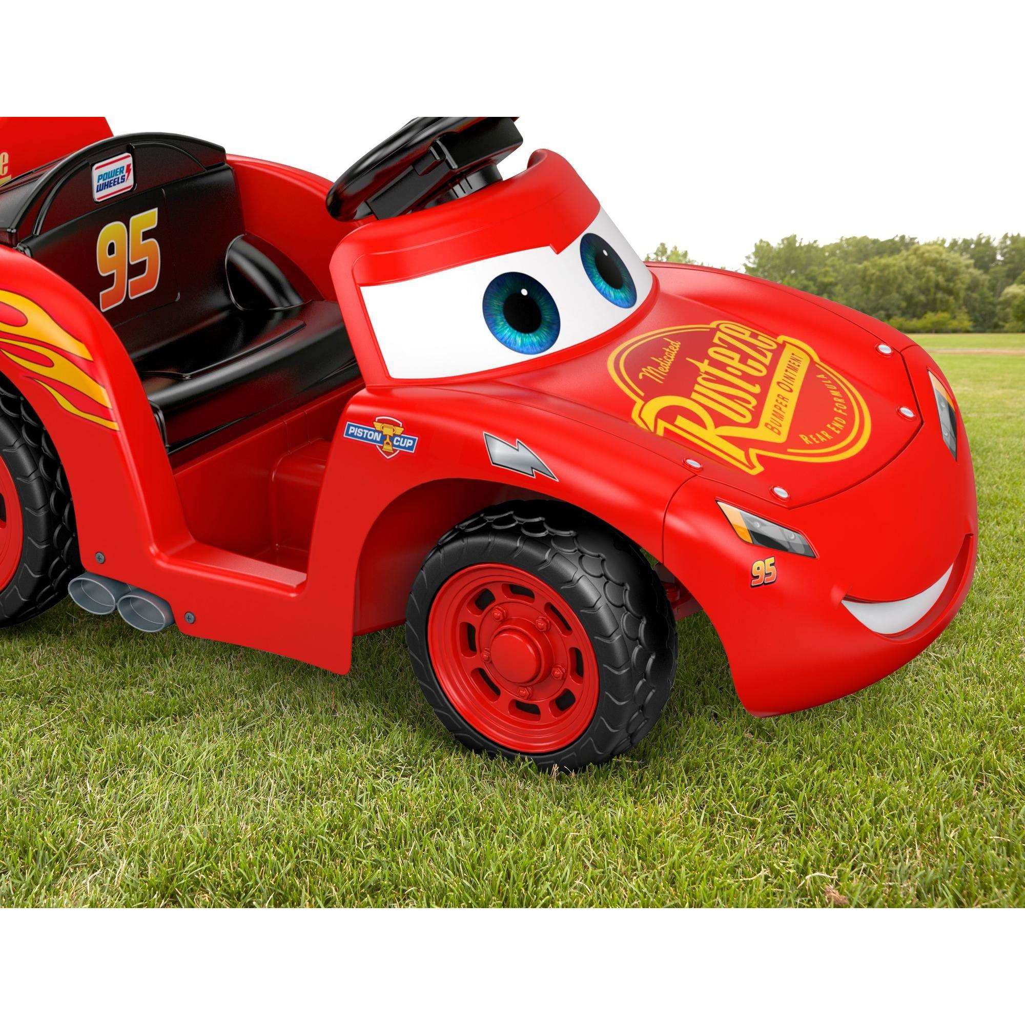 Power Wheels Disney·Pixar Cars 3 Lightning McQueen Ride-On, 6V