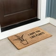 thumbnail image 4 of Clearance Sale "I HOPE YOU LIKE PLANTS" Door Mat Welcome Decor Doormat Non Slip Washable Rubber Door Rug Natural Door Mat - Easy to Clean Perfect for Front Door and Entryway - Outdoor/Indoor 16x24IN, 4 of 6