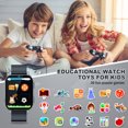 thumbnail image 3 of TOPCHANCES Kids Smart Watch for Boys Girls, Kids Smartwatch with 31 Games, 140 Educational Cards, 8 Bedtime Stories, Camera, Video, Music Player, Pedometer (Black), 3 of 10