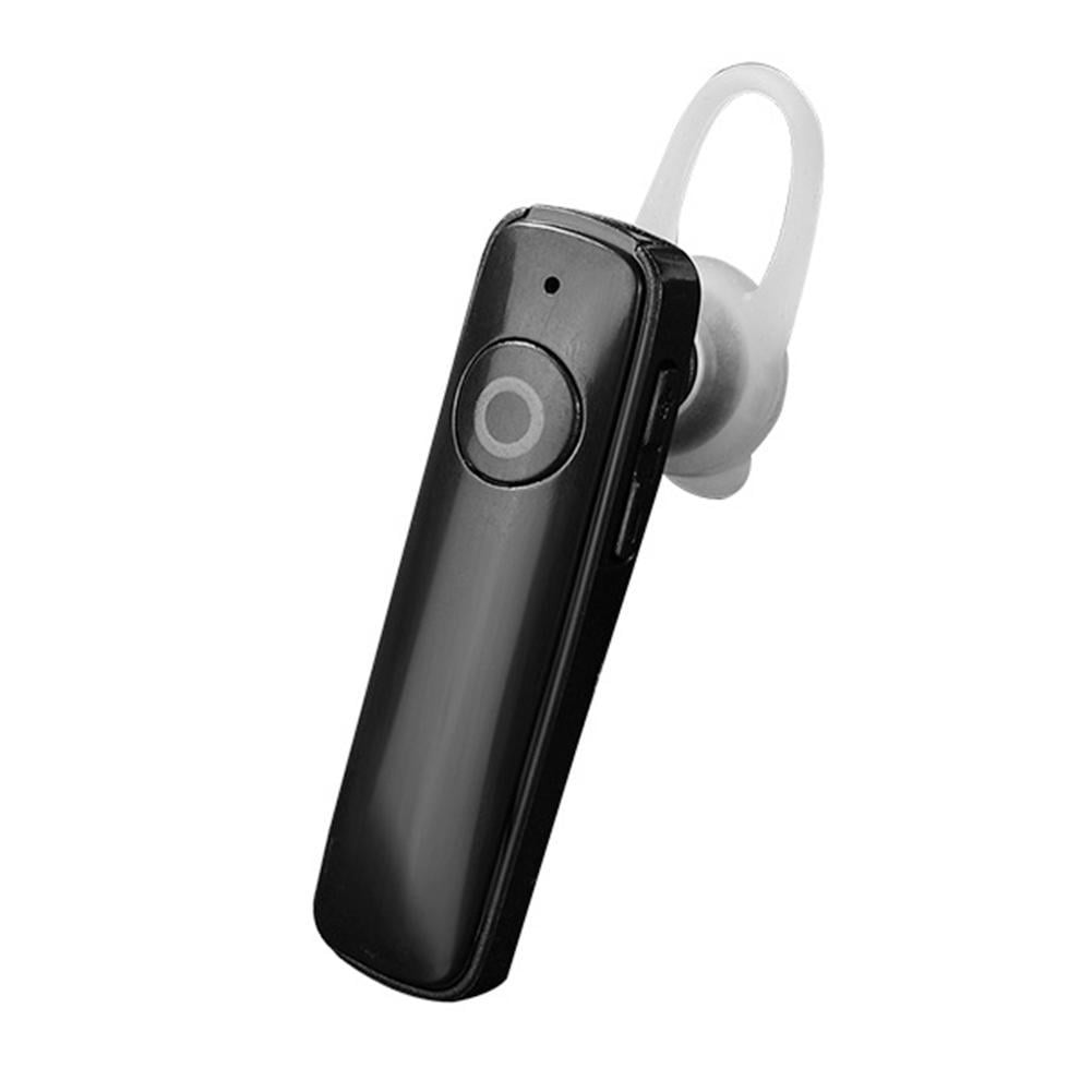 M165 Mini Bluetooth Earphone Stereo Bass Bluetooth Earpiece Mic Earloop Wireless Phones With S6C1
