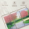 thumbnail image 6 of Elephant Stock Parisian Spring Wall Art - Horizontal Multi Panel Canvas - Living Room Wall Decor - Places Multi Panel - Green And Gray Decor By James Wiens - 65" x 42", 6 of 8