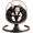 Black, variant on suihuooo Baby Swing for Infants,5 Speeds,10 Lullabies,5-Point Harness,Electric Rocking Chair for Toddlers with Bluetooth,Remote Control,Touch Panel,White