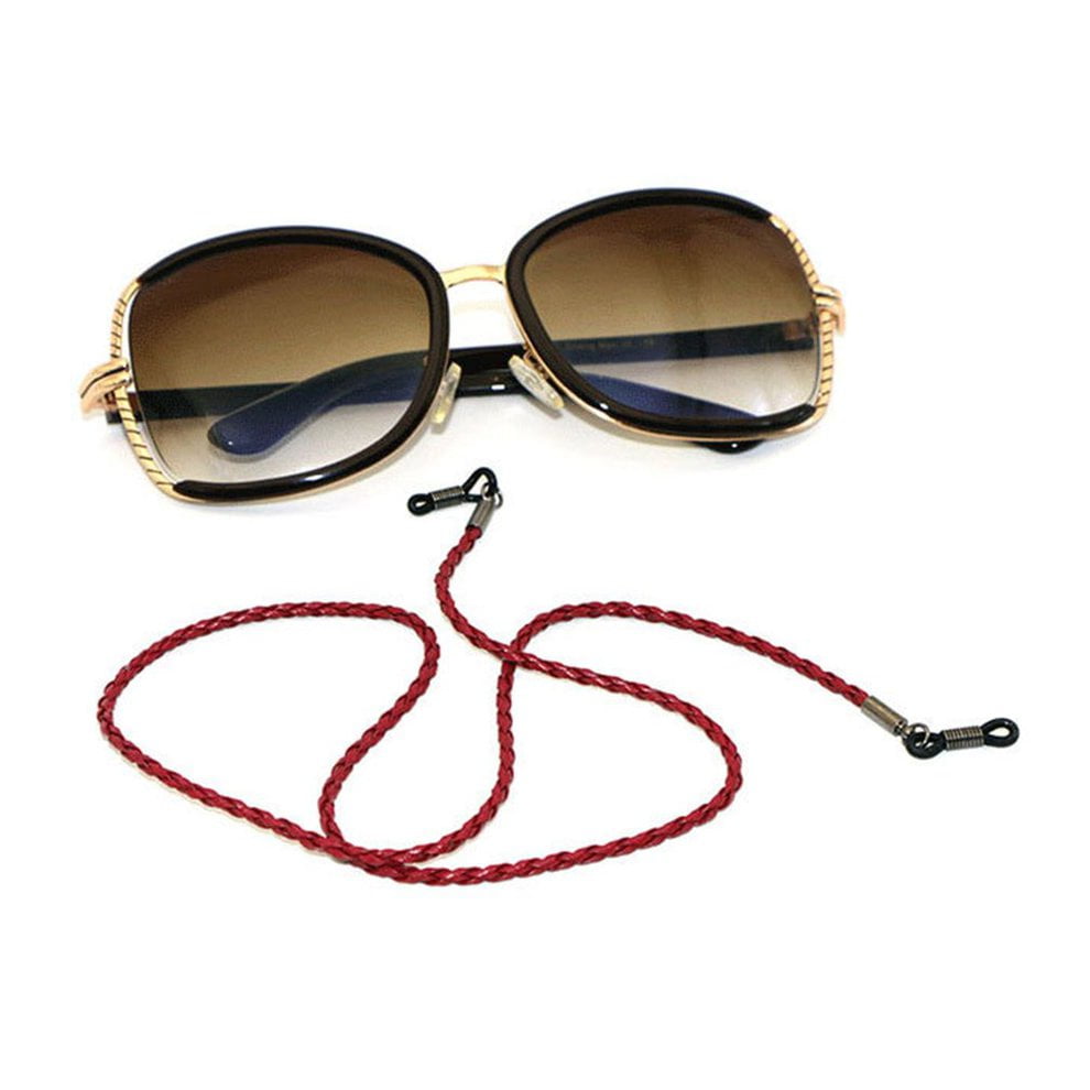 Leather String Rope Adjustable End Glasses Neck Strap Exquisite