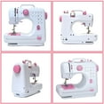 thumbnail image 5 of VIFERR Portable Sewing Machine, Mini Handheld Electric Sewing Machines 12 Stitches for Beginners Kids - Pink, 5 of 7