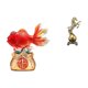 thumbnail image 1 of Estatua decorativa de Feng Shui chino, escultura de carpa koi, figura de caballo, adorno animal de resina que simboliza la buena y la bendi, 1 of 8