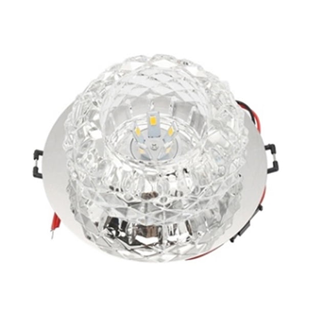 Lámpara de techo de cristal LED moderna, lámpara de techo de cristal LED moderna para vestíbulo, lámpara de techo LED construida para precisión