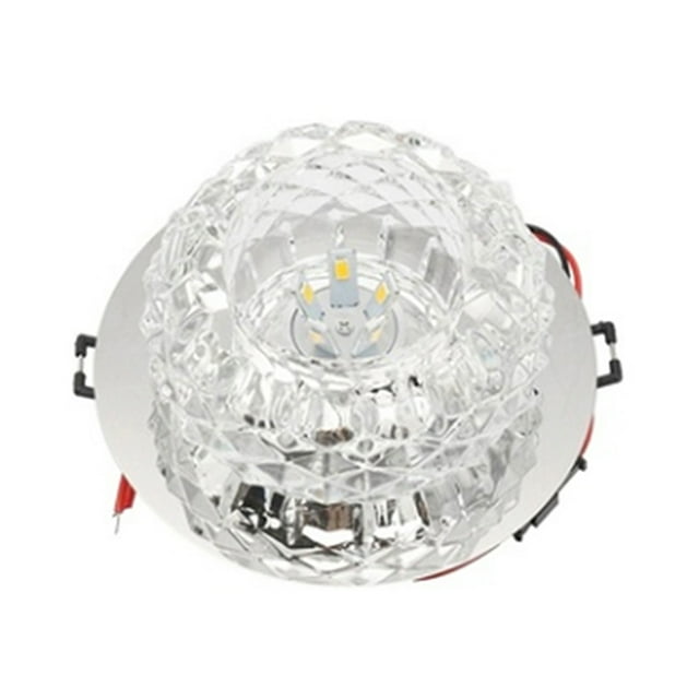 Lámpara de techo de cristal LED moderna, lámpara de techo de cristal LED moderna para vestíbulo, lámpara de techo LED construida para precisión