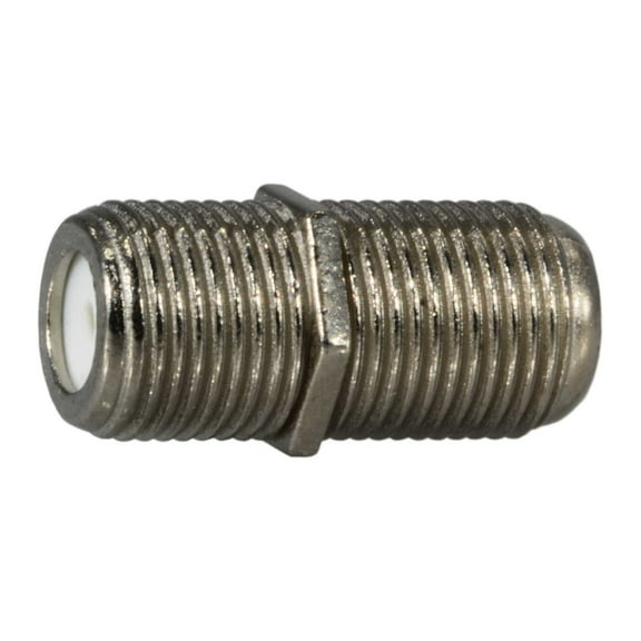 3/8" Coaxial Coupler F-Type Connectors (5 pcs.)