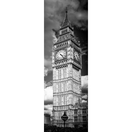 Big Ben - City of London - UK - England - United Kingdom - Europe - Photography Door Poster Print Wall Art By Philippe