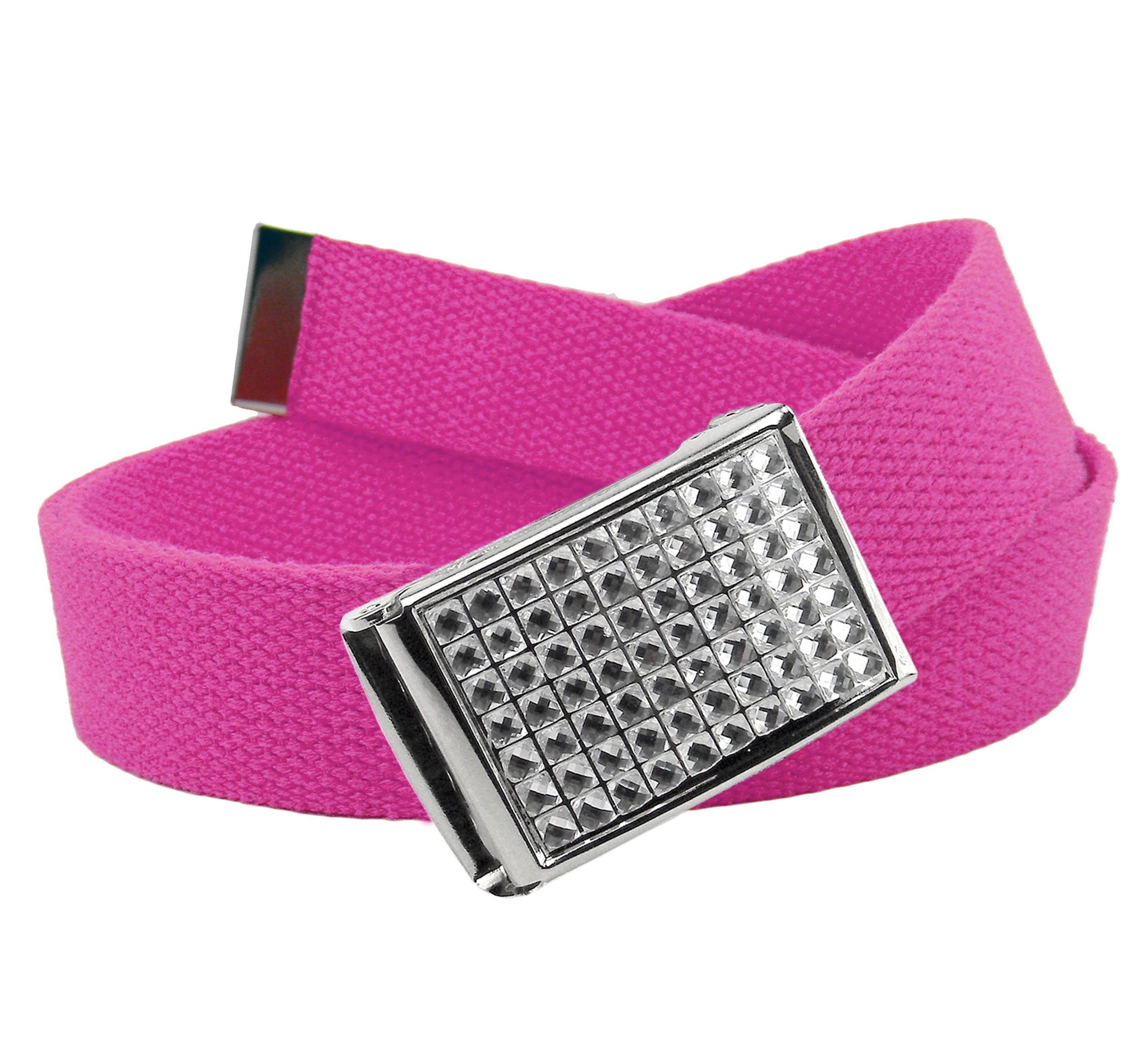 Build A Belt Girls School Uniform Belt Sparkly Crystal Easy Clamp