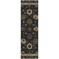 thumbnail image 2 of Addison Rugs Mayfield Premium Machine Washable Traditional Global Black Runner Rug, 2'3" x 7'6", 2 of 6