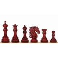 thumbnail image 2 of Tencendur Staunton Chess Set with Padauk & Boxwood Pieces - 4.4" King, 2 of 4