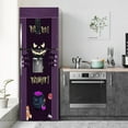 thumbnail image 2 of Halloween Door Sticker Refrigerator Stickers Horror Wall Decal Self-Adhesive Waterproof Removable Door Murals Wallpaper Home Decoration,SP-F715,S(38.5x200cmx2Pcs), 2 of 15