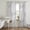 Gray, Silver, variant on Tropical Palm Leaves Sheer Curtains 96 Inch Length 2 Panels Set, Sage Green Summer Tree Botanical Plants Window Treatment Semi Sheer Long Curtains Drapes for Bedroom/Living Room/Kitchen 52"x96"x2