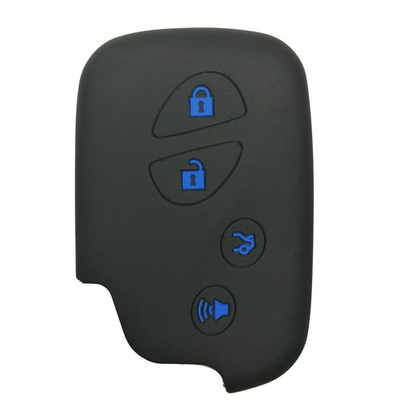 Coolbestda Silicone Key Fob Cover Remote Skin Case Protector Jacket for Lexus RX350 ES350 IS250 GX460 LX570 IS350 GS430 GS300 GS450h is-C is-F HYQ14AEM HYQ14ACX