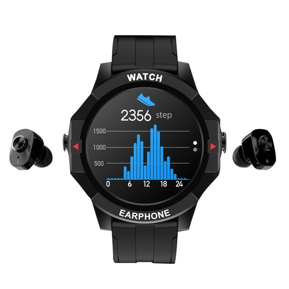 N15 Smart Watch 2 in 1 Ture Wireless BT Headset Man Woman Fitness Heart Rate