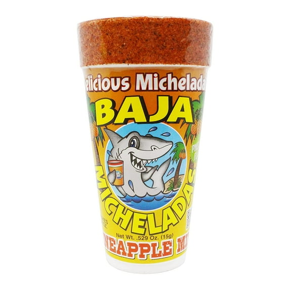 Baja Micheladas Pineapple Flavor Michelada Mix 24 Ounce Cup (24 Cups)