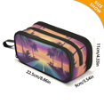 thumbnail image 4 of FORMRS Pencil Case with 3 Compartments Zipper Pouch, Elementary School Level and up, Neon Road, 4 of 8