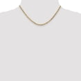 thumbnail image 4 of 14K Yellow Gold Anchor Chain Styles Necklace 3 mm Concave 16 inch, 4 of 4