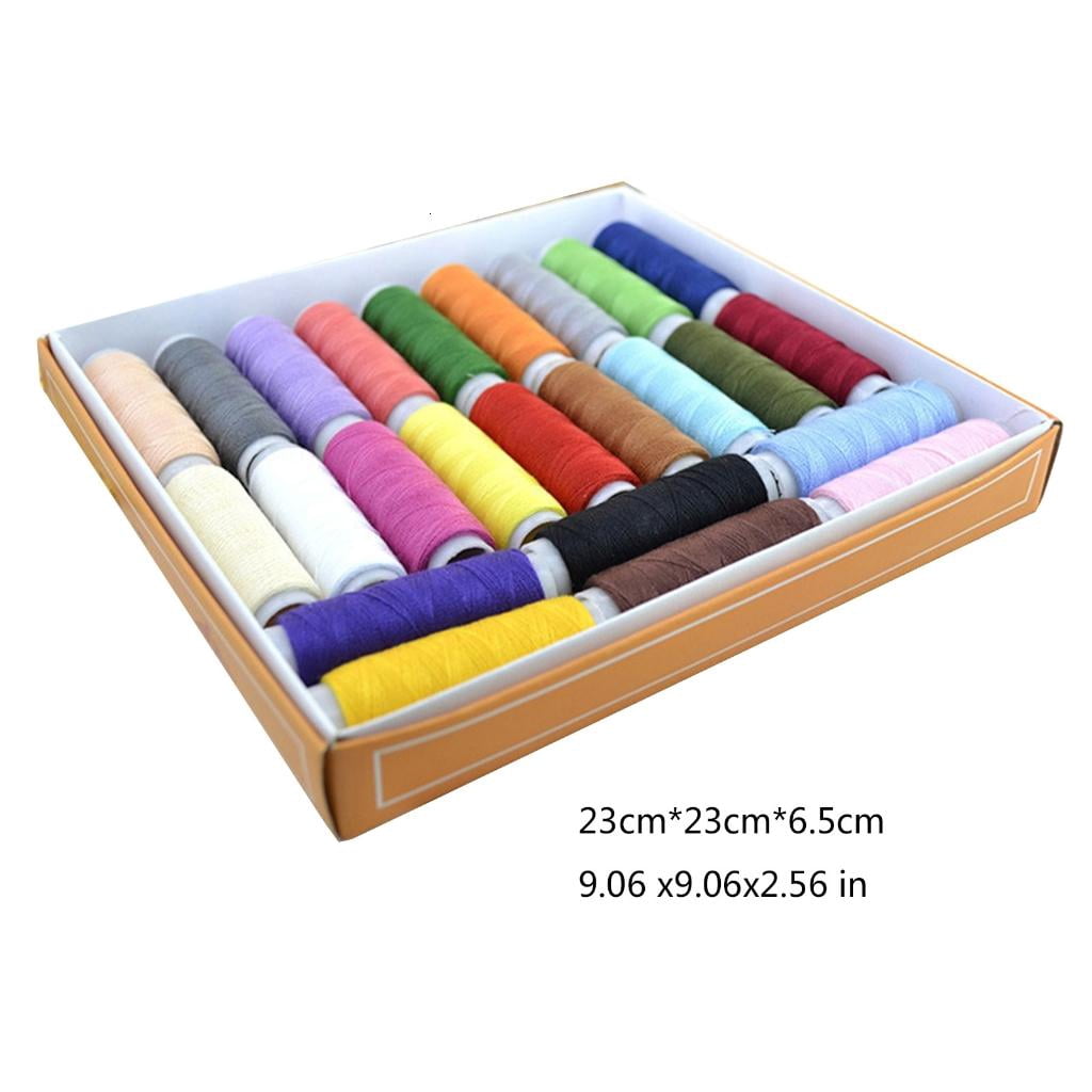 Youthyao 100 Colors Polyester Threads Sewing Thread Kits for Sewing Machines Hand Sewing