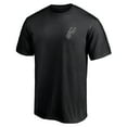 thumbnail image 2 of Men's Black San Antonio Spurs Number One Dad T-Shirt, 2 of 3
