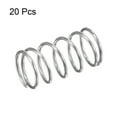 thumbnail image 2 of Unique Bargains 11mmx0.9mmx20mm 304 Stainless Steel Compression Spring 11N Load Capacity 20 pcs, 2 of 5