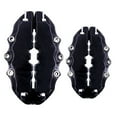 thumbnail image 2 of Car High-Temp Resistant Caliper Covers, Glue-Install Brake Set, 14-18" Hub Fit （Black.S）, 2 of 4