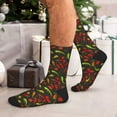thumbnail image 7 of Vsdgher Chili2 Unisex Crew Socks Lightweight Breathable Ventilation Ankle Socks, Mid-calf socks for Daily, 7 of 7