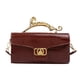 thumbnail image 1 of Qarigey Bolso de moda de los regalos para las mujeres hecho con los bolsos de la PU y del poliéster para la bolsa para cadáveres cruz de las Mochilas café, 1 of 6